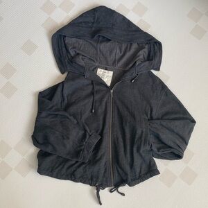 Free people cropped hoodie